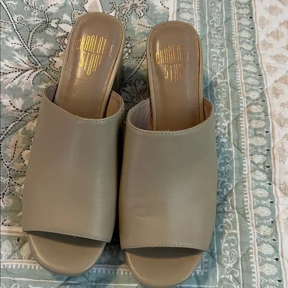 Charlotte Stone Block Heel Sandals - Picture 2 of 5